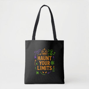 Hantieren Sie Ihre Grenzen Neon Halloween