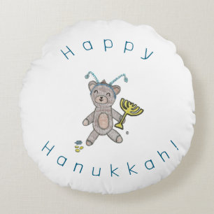 Hanukah Rundkissen Rundes Kissen