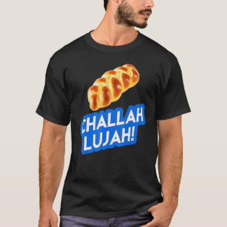 Hanukah Spaß Challah lujah Hallelujah jüdische Mem T-Shirt