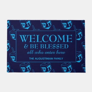 Hanukka Dreidel WELCOME Fußmatte