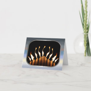 Hanukka Grußkarte Feiertagskarte