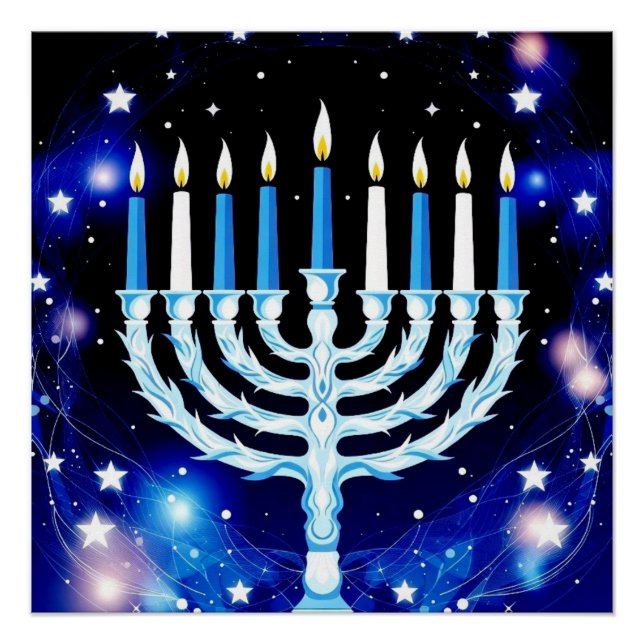 HANUKKA  POSTER (Vorderseite)