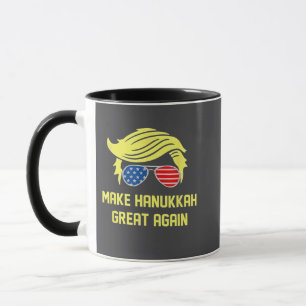 Hanukka wieder groß machen Trump jüdisch Tasse