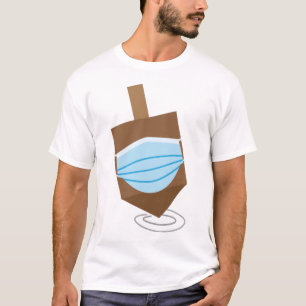 Hanukkah 2020 - Spinning top mit Gesichtsmaske