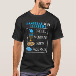 Hanukkah 2021 Checklist Chanukah Pajama Jewish Chr T-Shirt<br><div class="desc">Hanukkah 2021 Checklist Chanukah Pajama Jüdischer Weihnachtstag</div>
