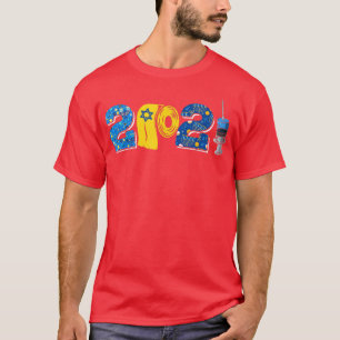 Hanukkah 2021 Toilettenpapier Menorah Jew Star Ful T-Shirt