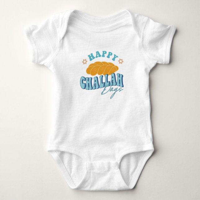 Hanukkah Baby Bodysuit Strampler (Vorderseite)