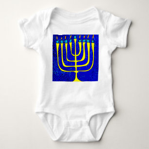 Hanukkah Baby Strampler