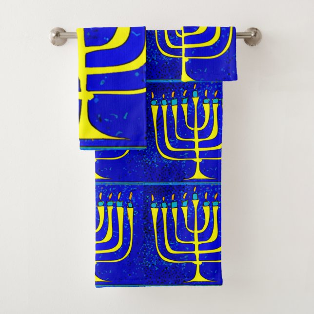Hanukkah Badhandtuch Set (Insitu)