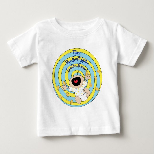 Hanukkah "Best Latke Eater" Baby T-shirt (Vorderseite)