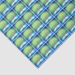 Hanukkah Blue Green Menorah Muster Einfache Modern Seidenpapier<br><div class="desc">Ein nahes Foto mit leuchtenden, farbenfrohen, blauen und grünen künstlerischen Menorahs hilft Ihnen den Urlaub in Hanukka stilvoll zu gestalten. Genießen Sie die Wärme und Freude der Ferienzeit, wenn Sie dieses bunte Hanukkah-Papiertaschentuch verwenden. Passende Karten, Porto, Aufkleber, Kissen, Haushaltswaren, Tasche und andere Produkte sind auch in meiner "Hanukkah Colorful, Künstlerisch...</div>