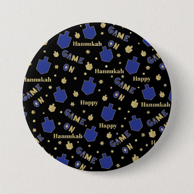 Hanukkah Button, Game ON Button (Vorderseite)
