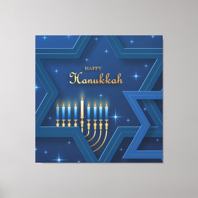 Hanukkah Canvas Print Leinwanddruck (Vorderseite)