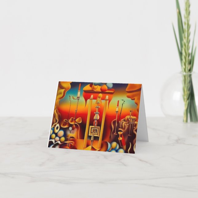 Hanukkah Card 3 Feiertagskarte (Vorderseite)