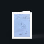Hanukkah Cards Feiertagskarte<br><div class="desc">Dieses wurde von Mia speziell für Hanukkah 2018 entworfen.</div>