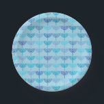 Hanukkah Chanukah Chanukkiah Menorah Muster Blue Pappteller<br><div class="desc">Hanukkah Chanukah Chanukkiah Menorah Pattern Blue. Schönes modernes geometrisches Design für das jüdische Lichterfest. Von Kierkegaard Design Studio.</div>