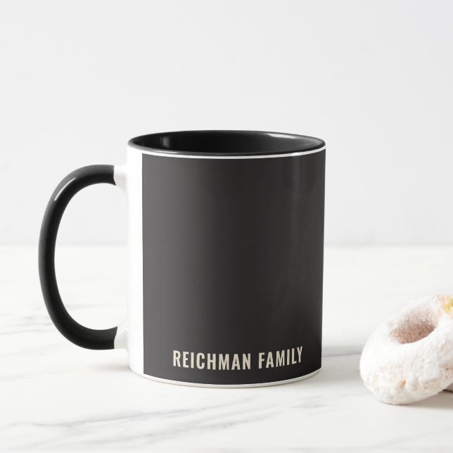 Hanukkah Chanukah Menorah Personalisiert Tasse (Mit Donut)