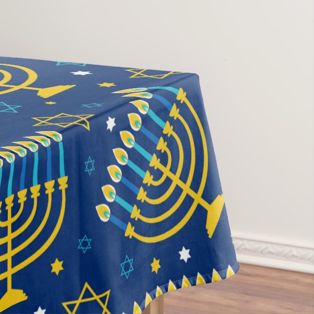 Hanukkah - Chanukah Tablecover Tablecloth Tischdecke (Beispiel)