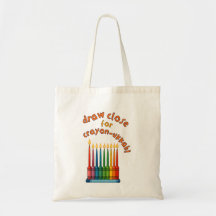 Hanukkah Chanukkah Crayon-ukkah Lustiges Menorah-G