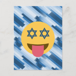 hanukkah chanukkah emoji feiertagspostkarte