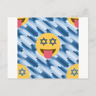 hanukkah chanukkah emoji feiertagspostkarte