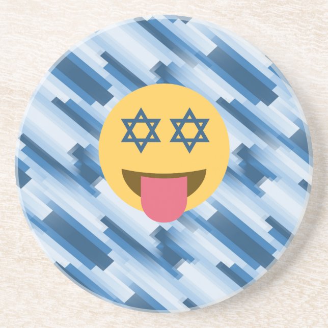 hanukkah chanukkah emoji untersetzer (Vorne)