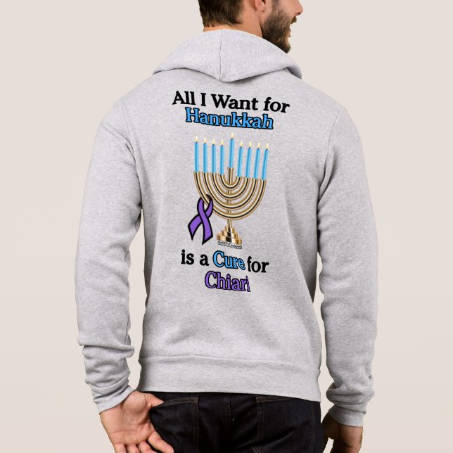 Hanukkah...Chiari Hoodie (Rückseite)