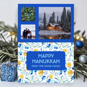 HANUKKAH CUSTOM FOTOS Driedel Gelt Holiday Card
