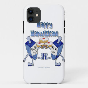 Hanukkah Dancing Dreidels und Jelly Doughnut Case-Mate iPhone Hülle