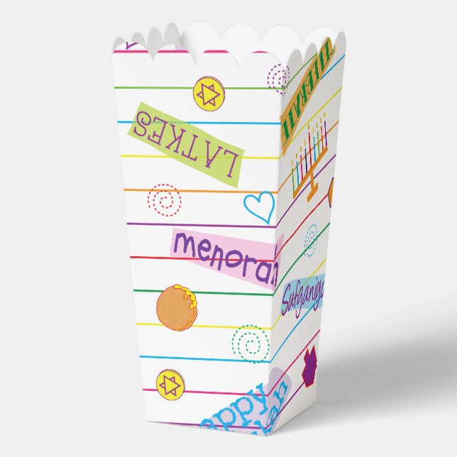 Hanukkah Design Party Geschenkschachtel (Vorderseite)