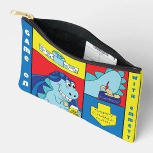 Hanukkah Dino Latker Eat Dreidel Game Accessoire Zubehörtasche