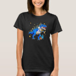 Hanukkah Dinosaur Menorasaurus Rex Dino Chanukah B T-Shirt<br><div class="desc">Hanukkah Dinosaurier Menorasaurus Rex Dino Chanukah Boys Kids .</div>