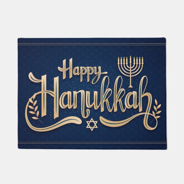 Hanukkah Doormat Fußmatte (Vorderseite)