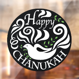 Hanukkah Dove Liebe Fensterheber Fensteraufkleber