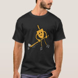 Hanukkah Dreidel Ice Hockey Chanukah Jüdische Männ T-Shirt<br><div class="desc">Hanukkah Dreidel Eishockey Chanukah jüdische Männer Jungs.</div>