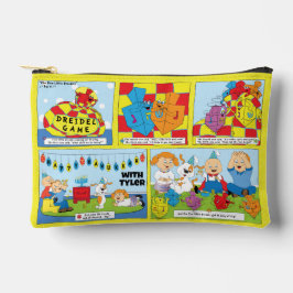 Hanukkah Dreidel Toon Zubehörtasche