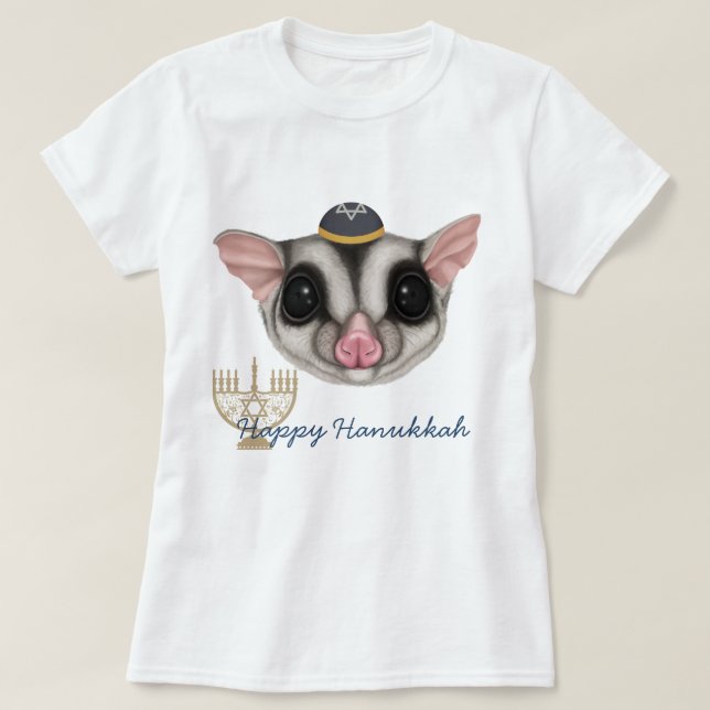 Hanukkah Edition Sugar Glider T-Shirt (Design vorne)