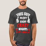 Hanukkah Eight Crazy Nights lustig T-Shirt<br><div class="desc">Hanukkah acht verrückte Nächte lustig.</div>