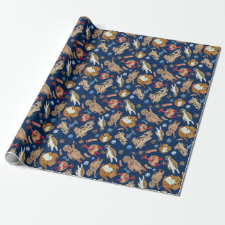 Hanukkah Fantasy Food Geschenkpapier