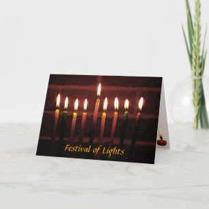 Hanukkah Feiertagskarte