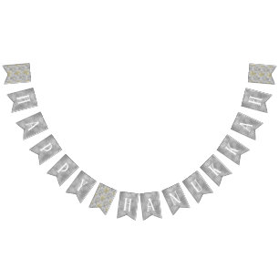 Hanukkah Frack Banner einfach elegant