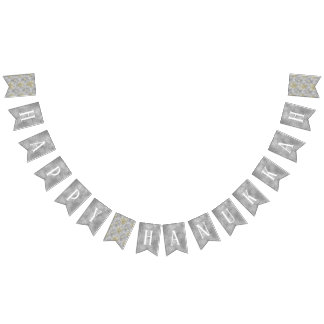 Hanukkah Frack Banner einfach elegant