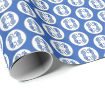 Hanukkah Geparden-Geschenkpapier