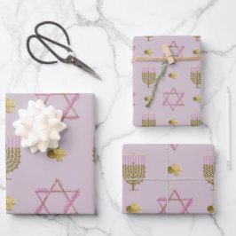 Hanukkah Geschenkpapier Set