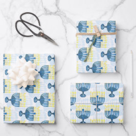 Hanukkah Geschenkpapier Set