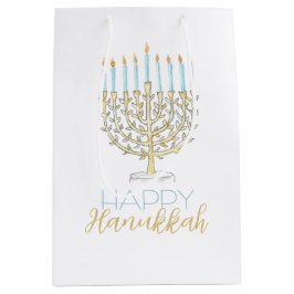 Hanukkah Geschenktasche Mittlere Geschenktüte
