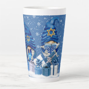 Hanukkah Gnomes Latte Tasse