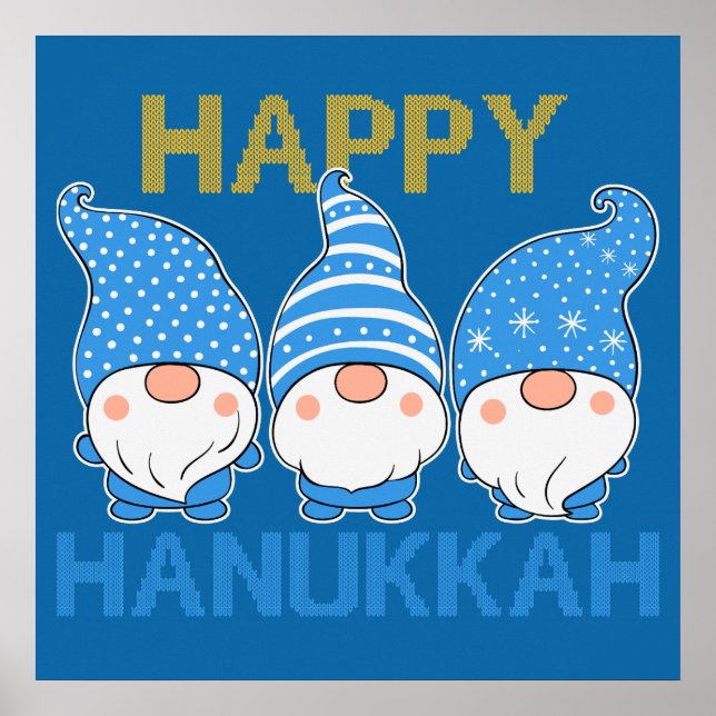 Hanukkah Gnomes Trio Poster (Vorne)