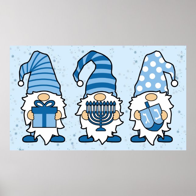 Hanukkah Gnomes Trio Poster (Vorne)