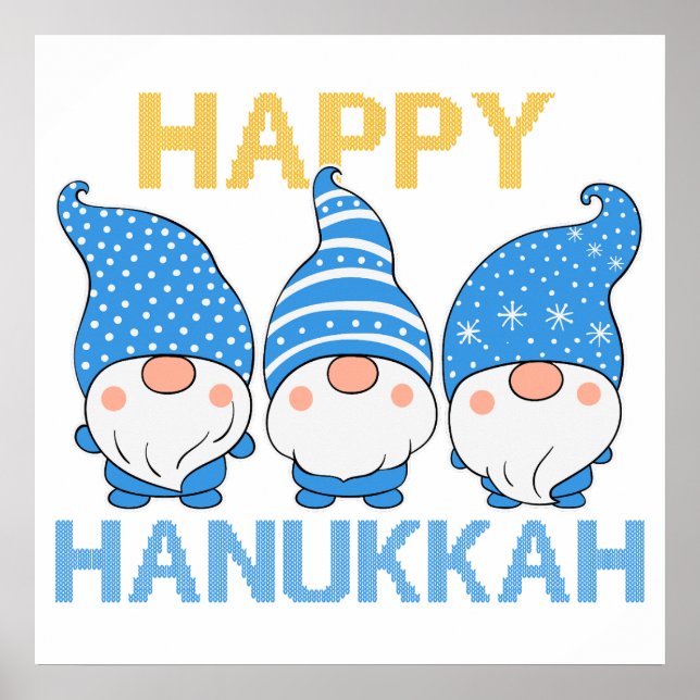 Hanukkah Gnomes Trio Poster (Vorne)